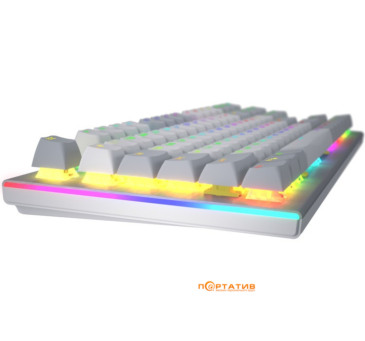 Ігрова клавіатура HATOR Gravity TKL Orange White (HTK561UA)
