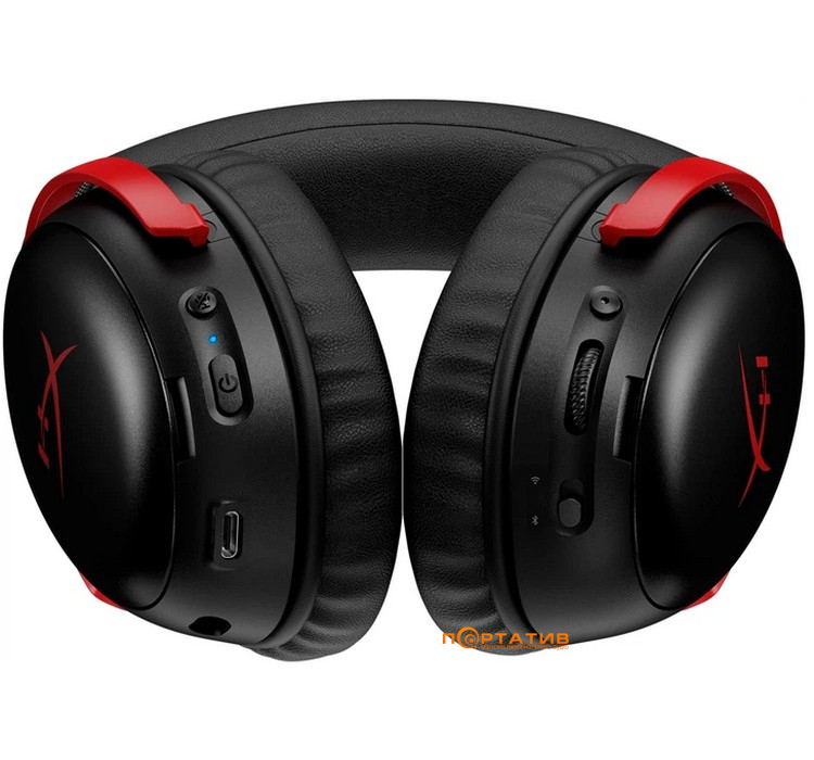 Игровая гарнитура HyperX Cloud III S Black-Red (A59Z0AA)