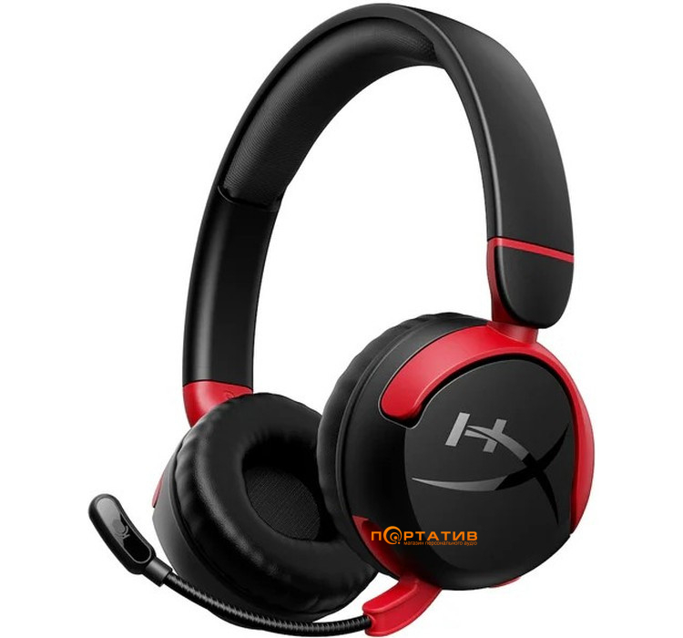 Ігрова гарнітура HyperX Cloud Mini Wireless Black/Red (7G8F1AA)
