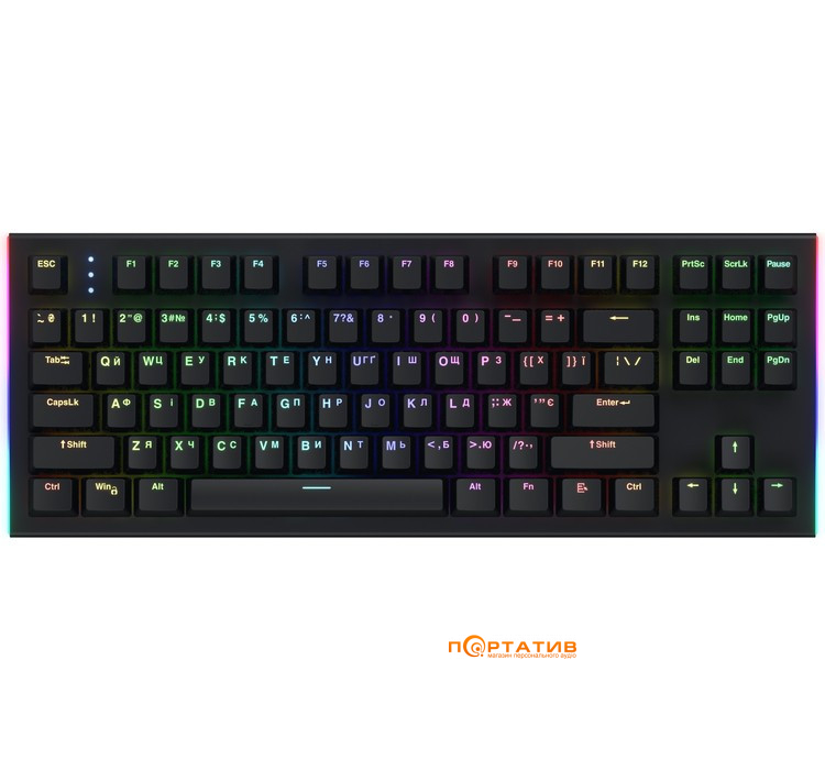 Игровая клавиатура HATOR Gravity X TKL Orange Black (HTK550UA)