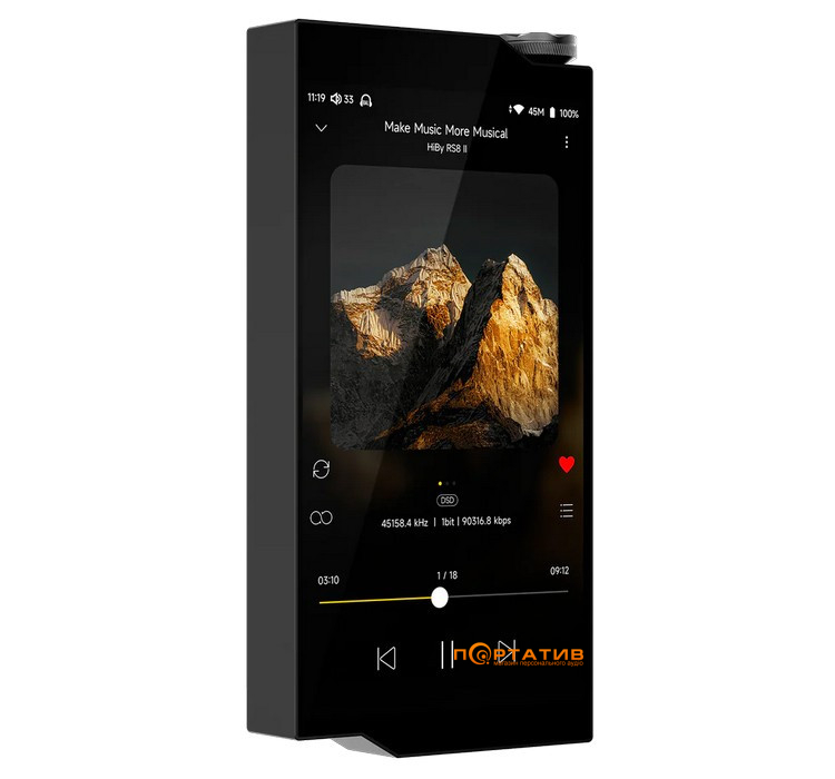 Аудиоплеер HiBy RS8 II Black