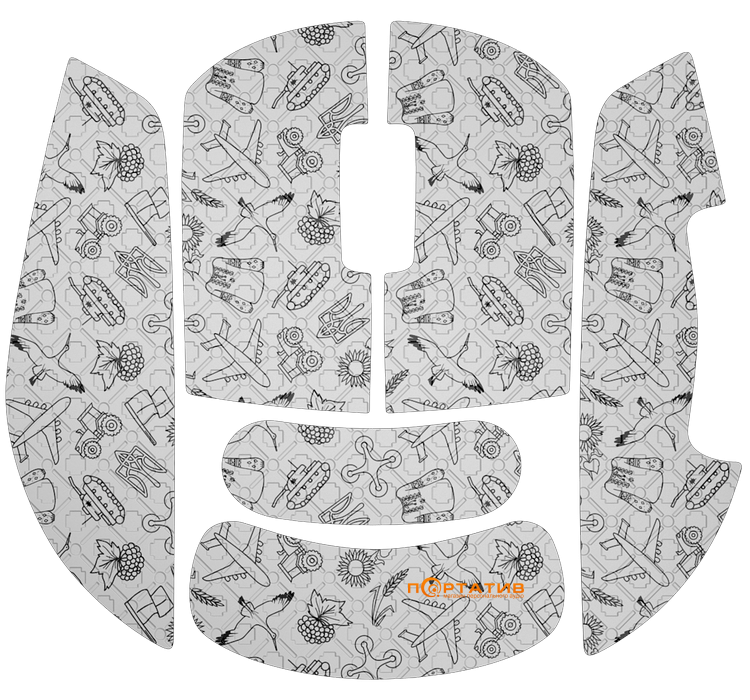 Ігрова миша HATOR Quasar 2 Ultra 4K Wireless White/Lilac (HTM571WL)