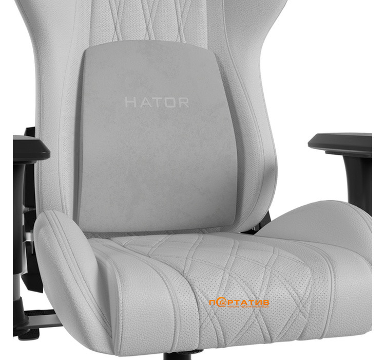 Крісло для геймерів HATOR Darkside 3M PU White (HTC3001M)