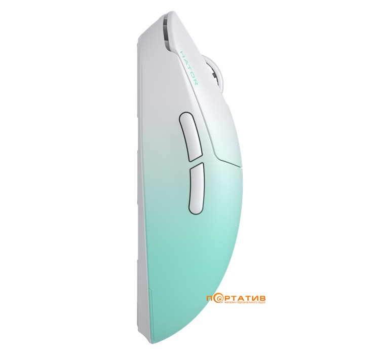 Ігрова миша HATOR Quasar 3 ULTIMA 8K Wireless White/Mint (HTM761)