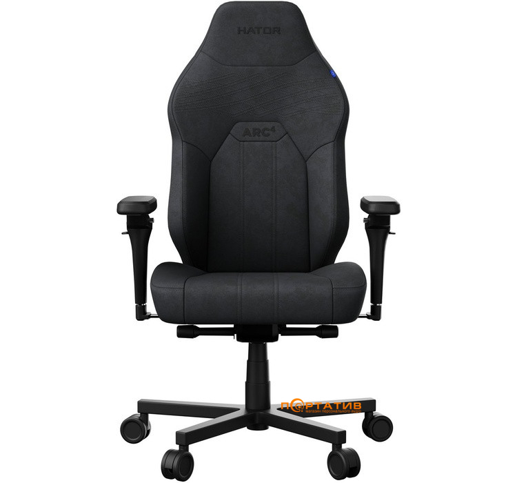 Кресло для геймеров HATOR Arc 4 XXL Velour Black (HTC4440XXL)