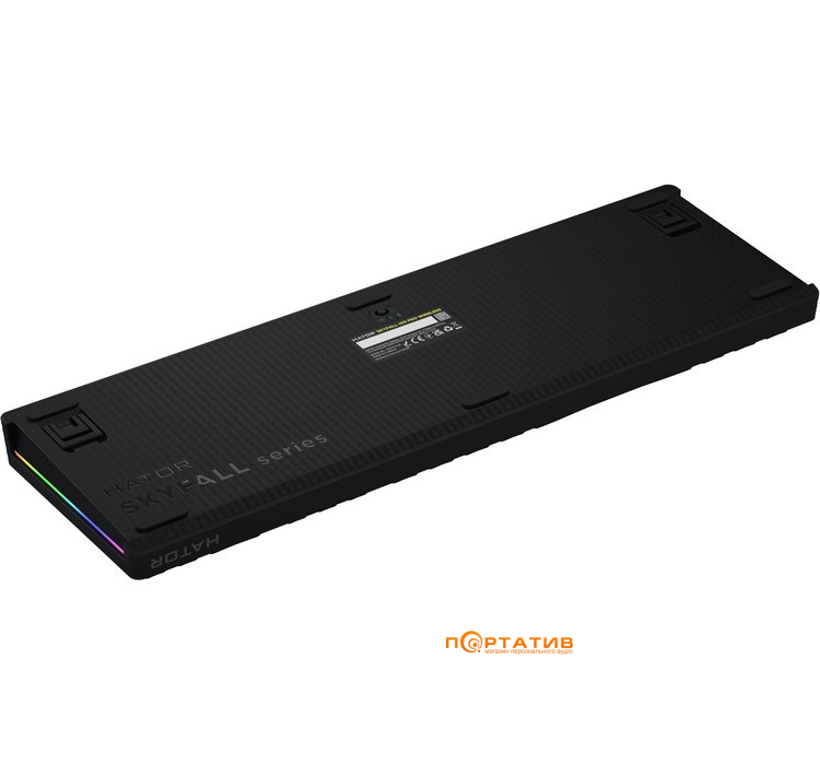 Игровая клавиатура HATOR Skyfall 100 PRO Wireless Black, Silent Switches (HTK4101UA)