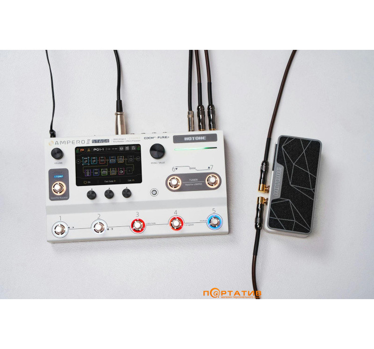 Педаль експресії Hotone Audio Hotone Audio Ampero II Press Expression Pedal