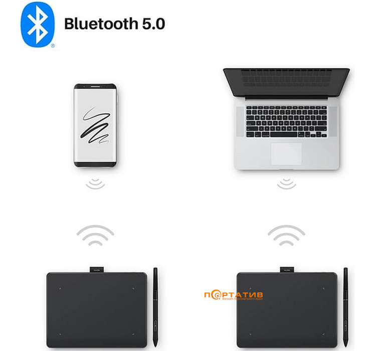 Графический планшет HUION Inspiroy Frego S (L310)
