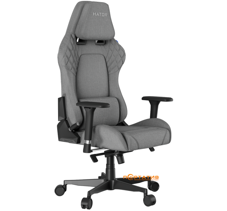 Кресло для геймеров HATOR Darkside 2 PRO Fabric Grey (HTC1506)