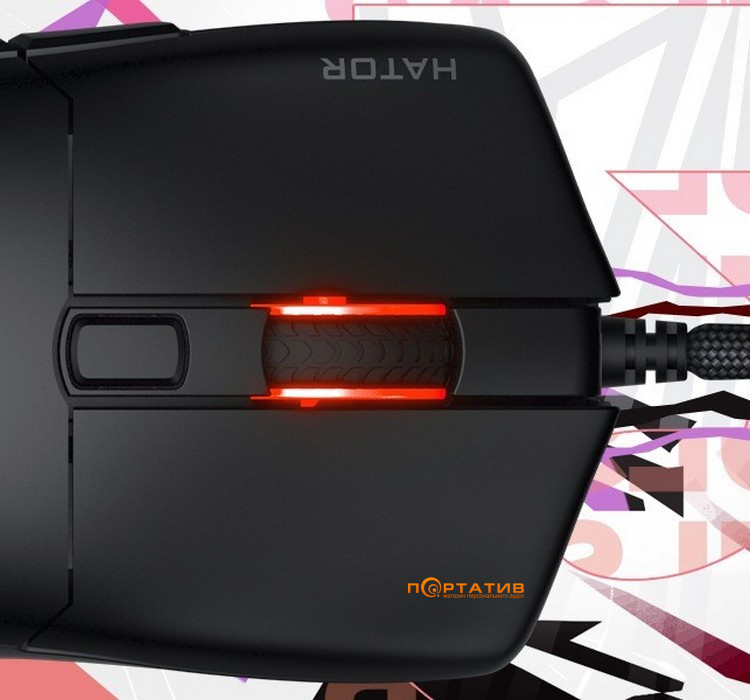 Ігрова мишка HATOR Pulsar 3 Black (HTM610)
