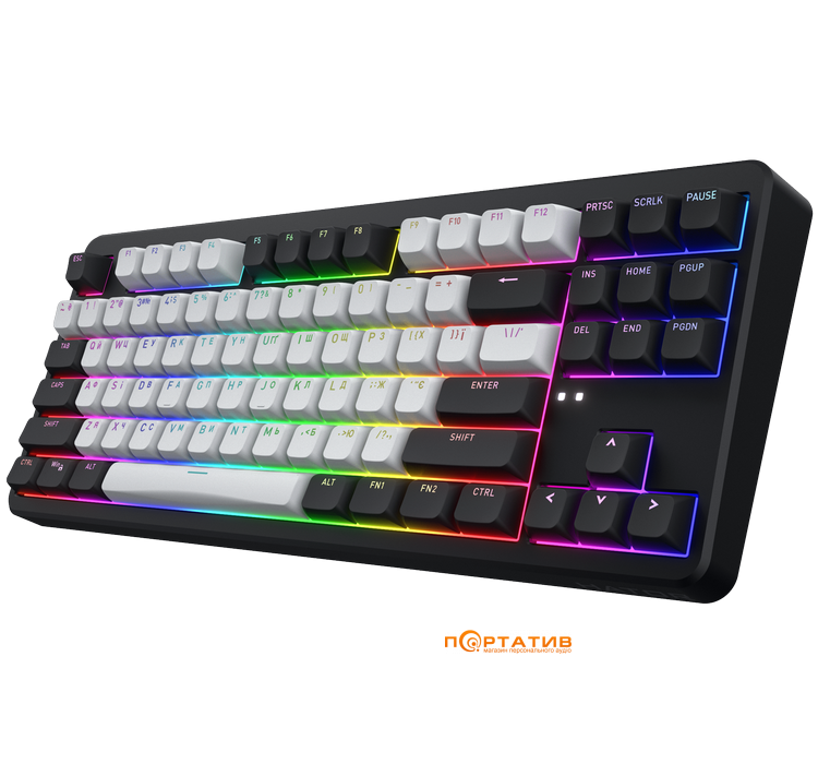Игровая клавиатура HATOR Rockfall 3 Mecha TKL Wireless Orange, Black (HTK850UA)