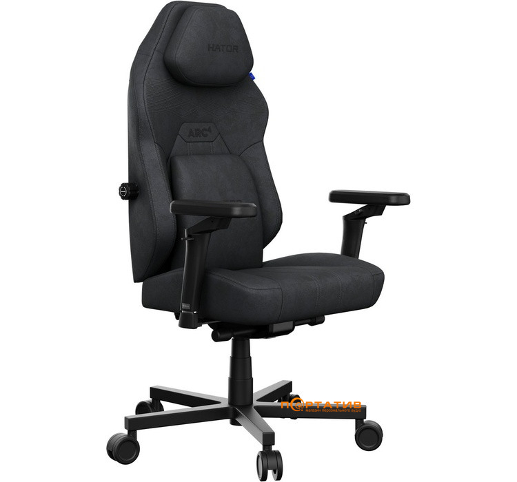 Кресло для геймеров HATOR Arc 4 XXL Velour Black (HTC4440XXL)