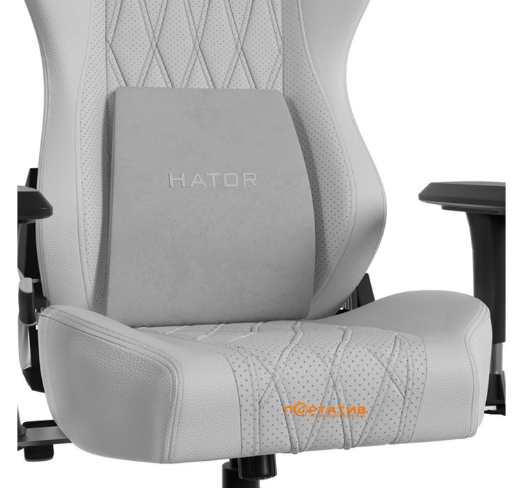 Крісло для геймерів HATOR Darkside 3L PU White (HTC3001L)