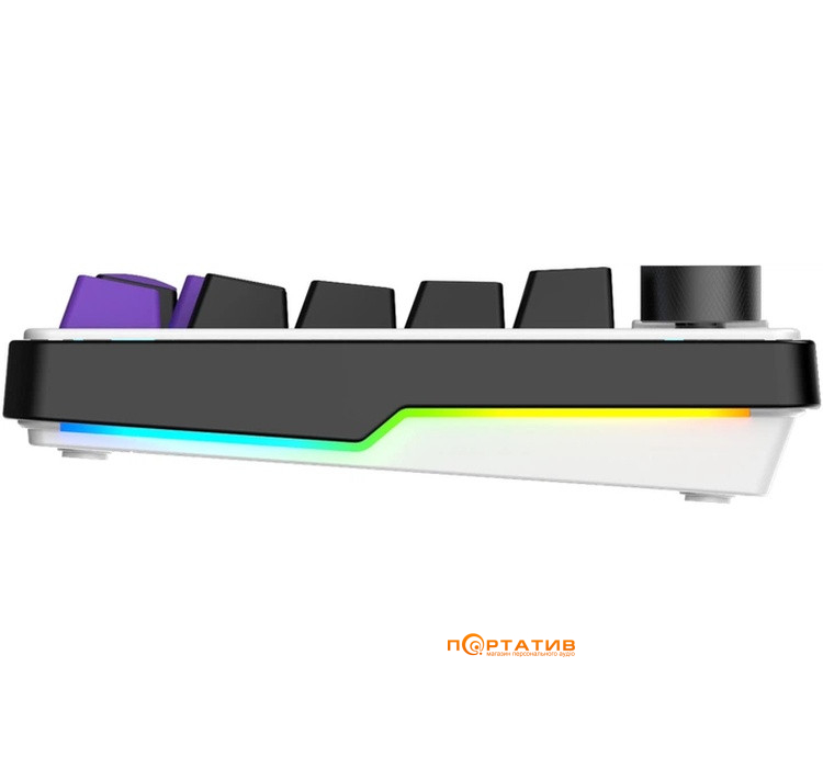 Ігрова клавіатура HATOR Hellyberry HK75 Wireless White-Violet (HK75_Wireless)