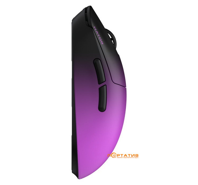 Ігрова миша HATOR Quasar 3 ULTIMA 8K Wireless Black/Violet (HTM760)