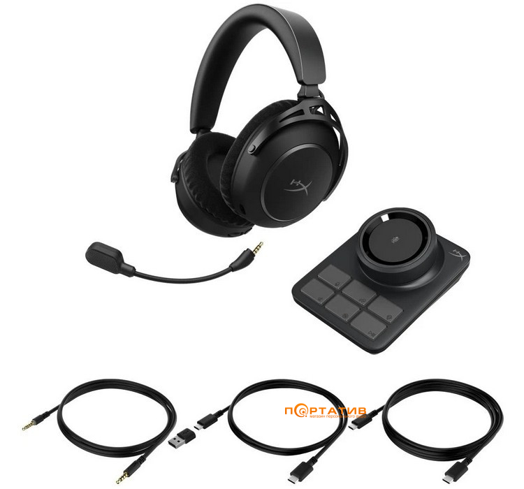 Игровая гарнитура HyperX Cloud Alpha 2 Wireless Black (AJ5C7AA)