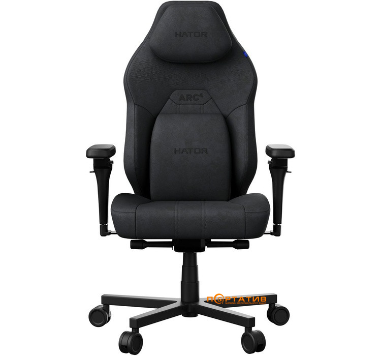 Кресло для геймеров HATOR Arc 4 XXL Velour Black (HTC4440XXL)
