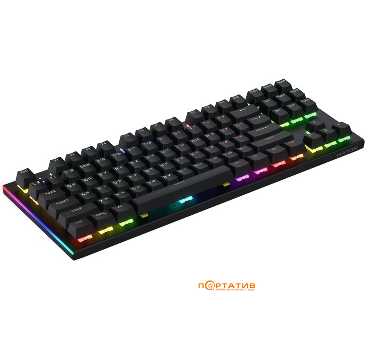 Игровая клавиатура HATOR Gravity X TKL Orange Black (HTK550UA)