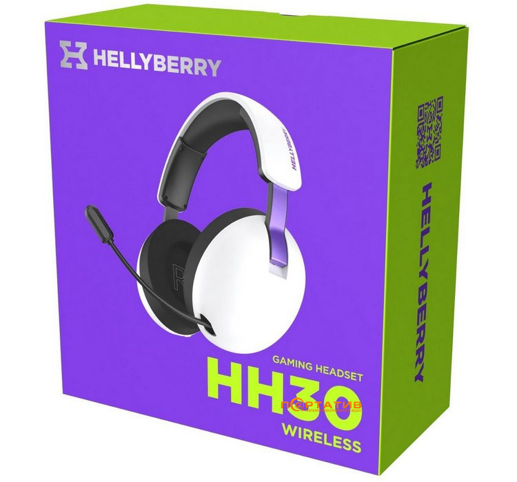 Игровая гарнитура HATOR Hellyberry HH30 Wireless White (HH30_wireless_WV)