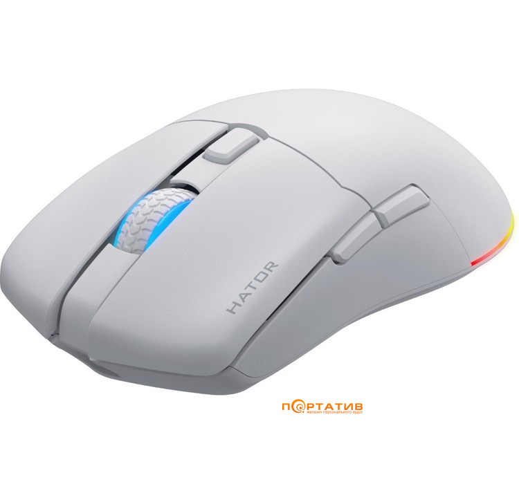 Ігрова миша HATOR Pulsar 3 Wireless White (HTM631)