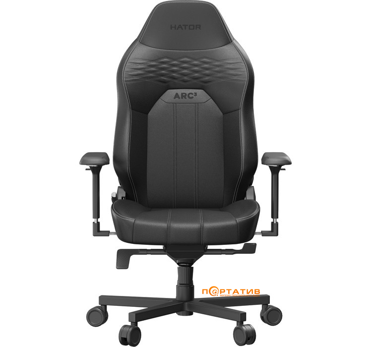 Кресло для геймеров HATOR Arc 3 L Black (HTC3400L)