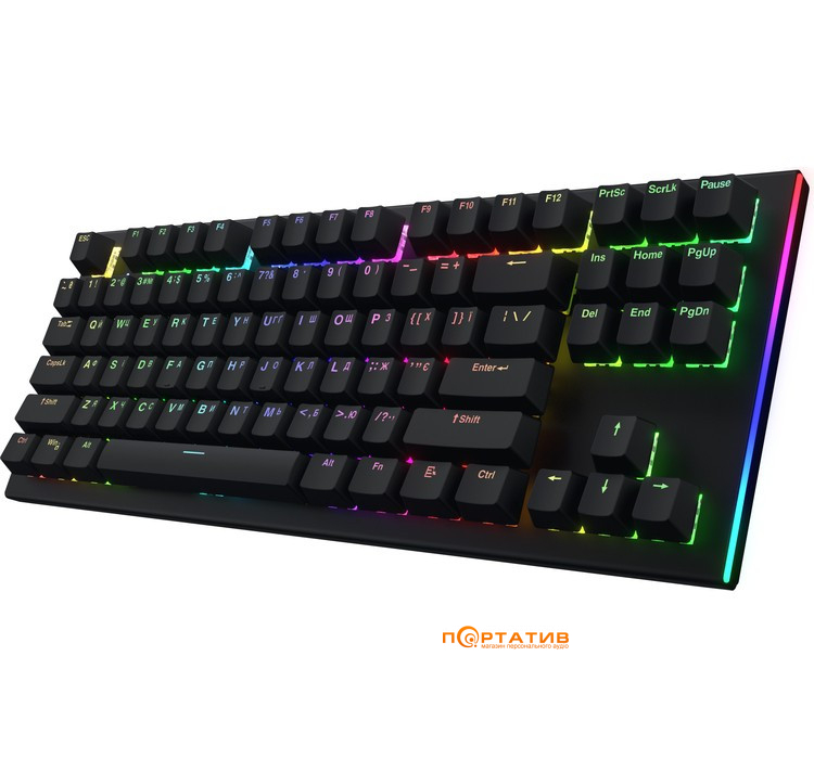 Игровая клавиатура HATOR Gravity X TKL Orange Black (HTK550UA)