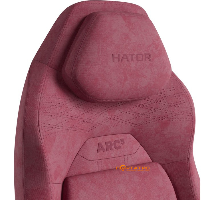Кресло для геймеров HATOR Arc 3 S Velour Orchid Pink (HTC3444S)