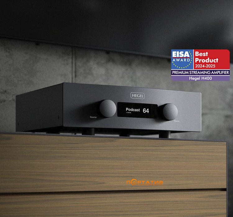 Підсилювач Hegel H400 Black