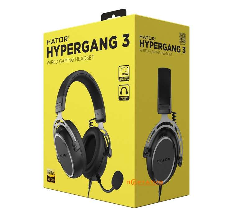 Игровая гарнитура HATOR Hypergang 3 (ESH05) Black