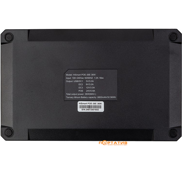 ДБЖ для роутера HiSmart POE-36E 36W