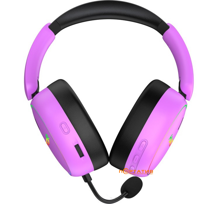 Ігрова гарнітура HATOR Phoenix 2 Wireless Hi-Res (ESH42) Cyber Violet