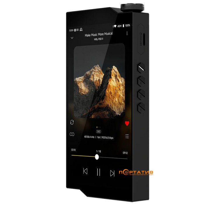 Аудиоплеер HiBy RS8 II Black