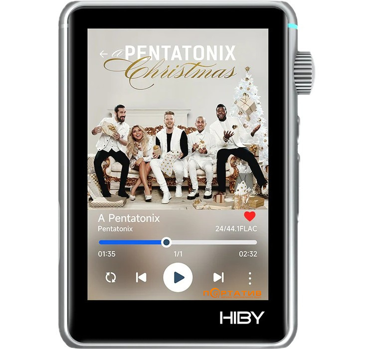 Аудіоплеєр HiBy R3 II 2025 Silver