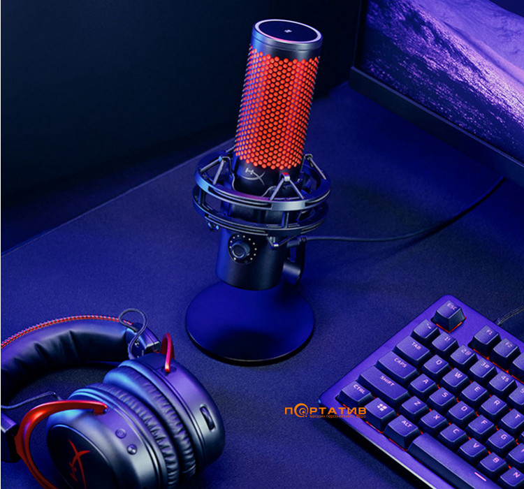 Микрофон HyperX QuadCast 2 Black (872V1AA)