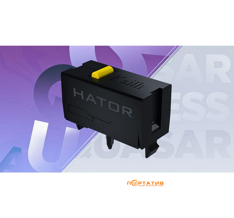 Игровая мышь HATOR Quasar 3 Wireless Black (HTM730)