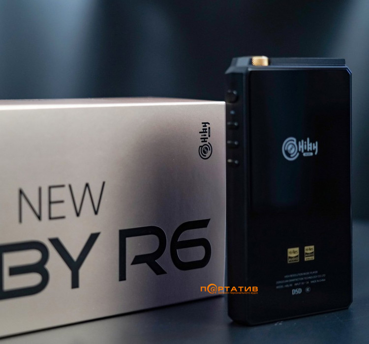 Аудиоплеер HiBy New R6 Black