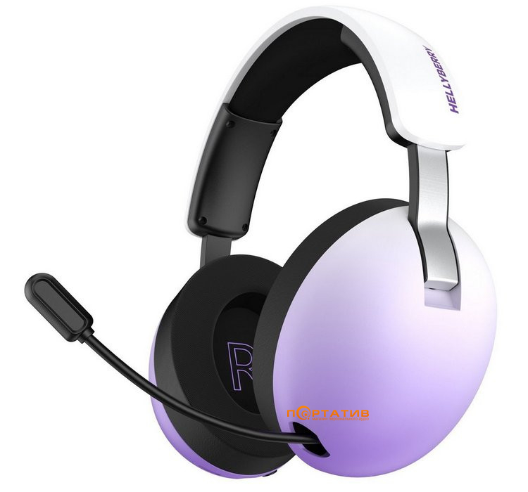 Игровая гарнитура HATOR Hellyberry HH30 PRO Wireless White (HH30_PRO_wireless_WV)