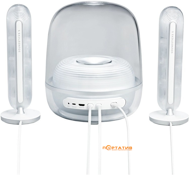 Акустика Harman-Kardon SoundSticks 5 White (HKSOUNDSTK5WEP)