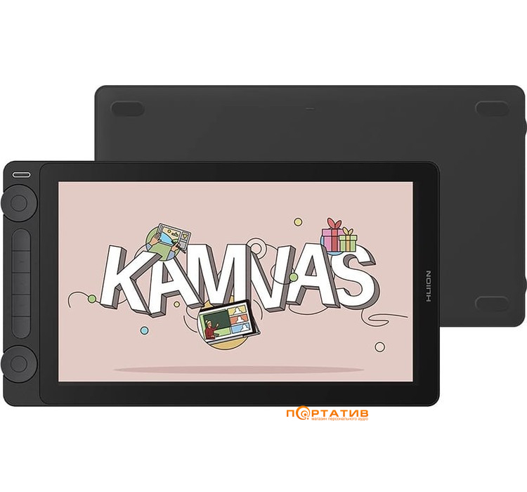 Графический монитор HUION Kamvas 13 Gen 3 + перчатка (GS1333)