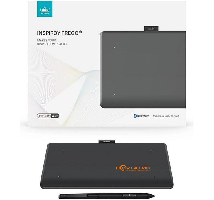 Графический планшет HUION Inspiroy Frego S (L310)