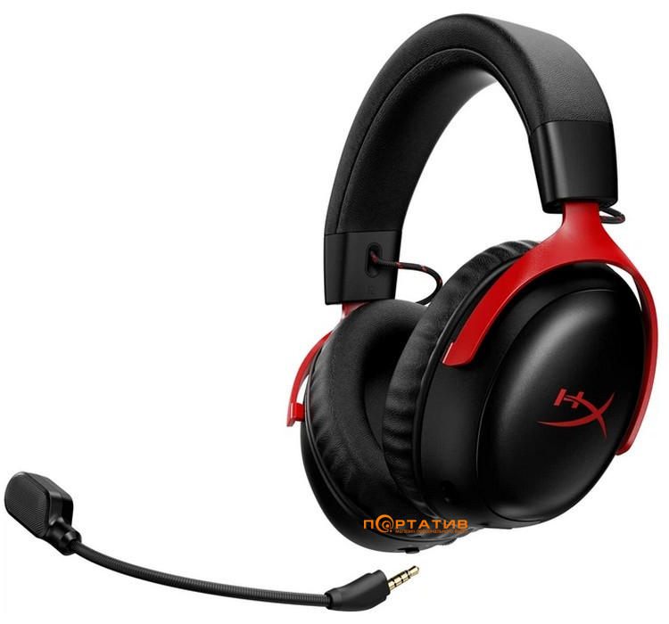 Игровая гарнитура HyperX Cloud III S Black-Red (A59Z0AA)