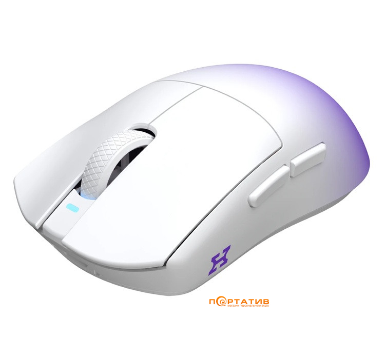 Ігрова миша HATOR Hellyberry HM47 PRO Wireless White-Violet (HM47PRO_white_violet)