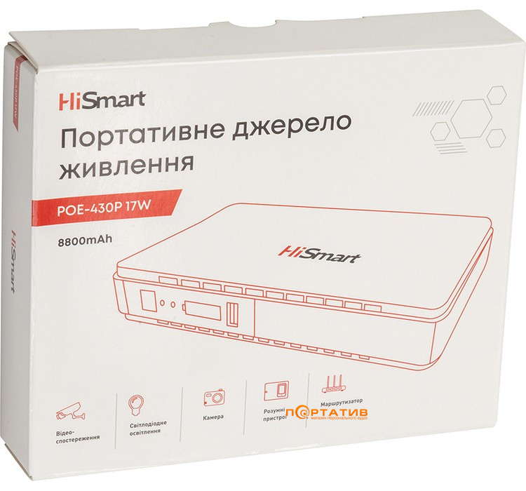 ИБП для роутеров HiSmart POE-430P 17W
