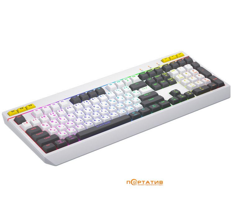 Игровая клавиатура HATOR Icefall White (HTK405UA)