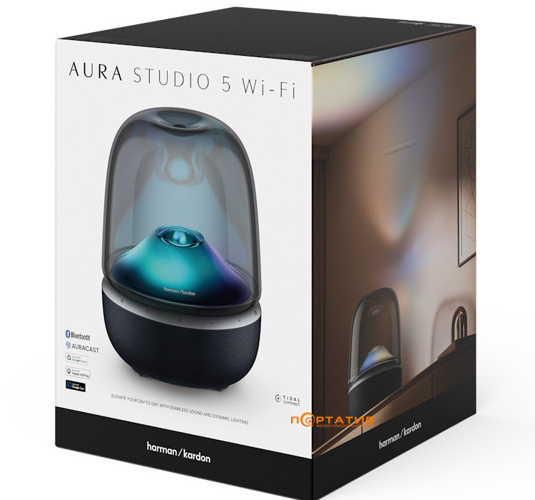 Harman-Kardon Aura Studio 5 Wi-Fi Black (HKAURAS5WFBSEP)