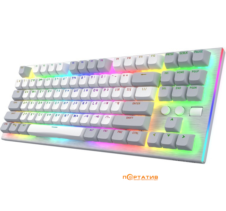 Ігрова клавіатура HATOR Gravity TKL Orange White (HTK561UA)