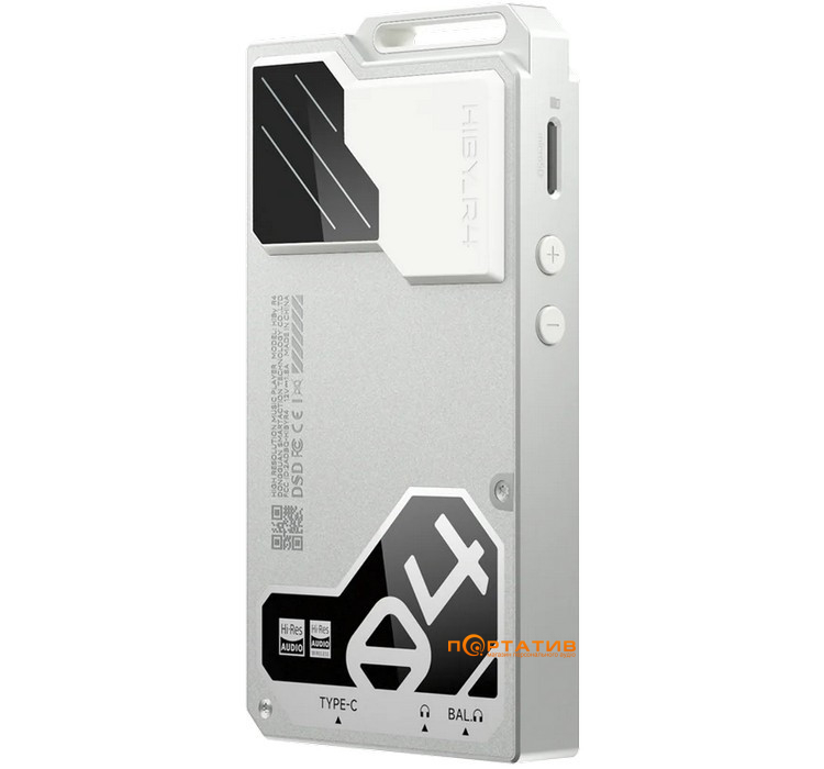 Аудиоплеер HiBy R4 Silver
