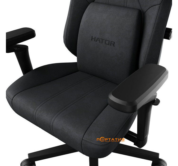 Кресло для геймеров HATOR Arc 4 XXL Velour Black (HTC4440XXL)