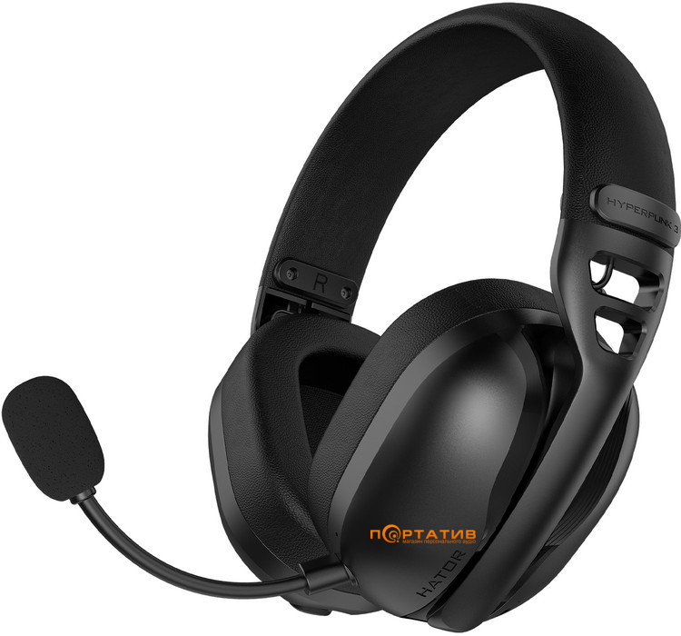 Игровая гарнитура HATOR Hyperpunk 3 Wireless Hi-Res (ESH15) Black