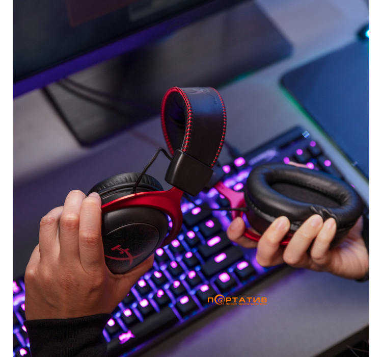 Игровая гарнитура HyperX Cloud II Wireless Red (HHSC2X-BA-RD/G)